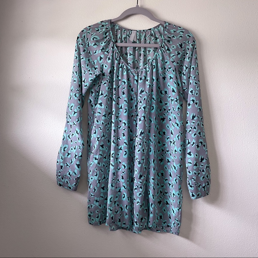 Vanity Leopard Print Blouse